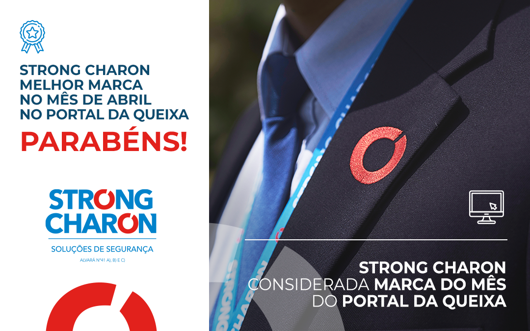 Strong Charon considerada marca do mês do Portal da Queixa