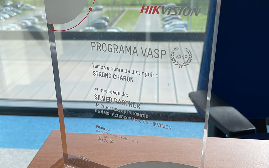 A nossa parceria com a Hikvision tem certificação “Silver Partner”
