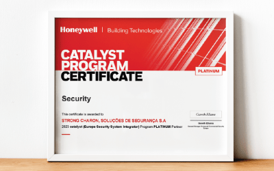 Strong Charon novamente distinguida como PLATINUM Partner da Honeywell